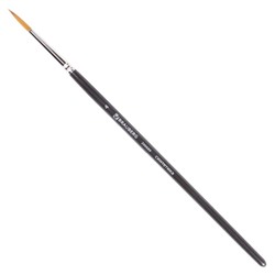 Кисть художественная профессиональная BRAUBERG ART “CLASSIC“, синтетика мягкая, под колонок, круглая, № 4, короткая ручка