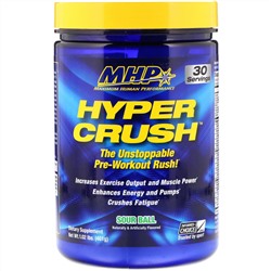 MHP, Hyper Crush, Предтренировочная формула, Кислятина, 1,02 фунта (461 г)