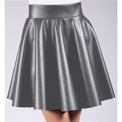 Юбка Giulia CIRCLE SKIRT leather 01