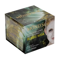 Очищающая пузырьковая маска для лица Bubble Mask Mondsub, 100 мл