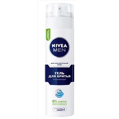 Nivea men гель д/брит.бел200мл чув