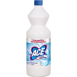 Жидкий отбеливатель-пятновыводитель Ace (Айс) Liquid, 1 л