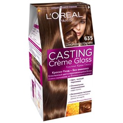 Краска для волос L'Oreal Paris (Лореаль) Casting Creme Gloss (Кастинг Крем Глосс) 635 - Шоколадное пралине
