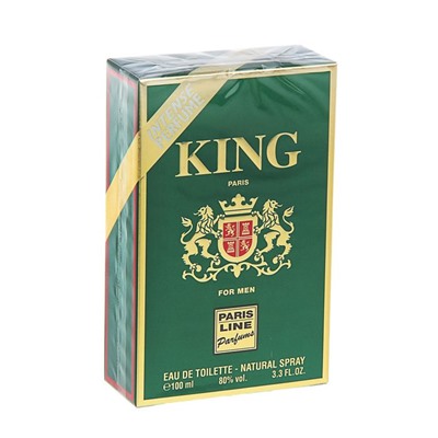 Туалетная вода King Intense Perfume, мужская, 100 мл