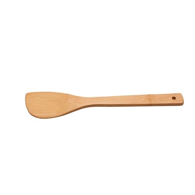 Лопатка кухонная бамбуковая со скошенным краем 30*6см