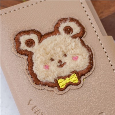 Визитница "Cute bear", brown