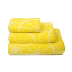 Полотенце махровое Lemon color, 70х130 см, цвет жёлтый