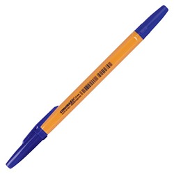 Ручка шариковая Corvina Vintage 51, оранжевый корпус, цвет синий, узел 1 мм, линия письма 0,7 мм