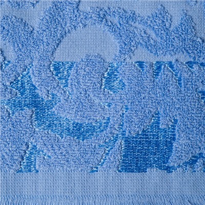 Полотенце Fidan Orient 70х130 см, синий, хлопок 100%,  420 гр/м2