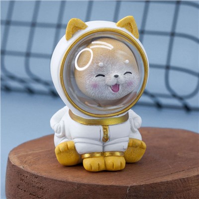 Ночник "Dog space suit", yellow