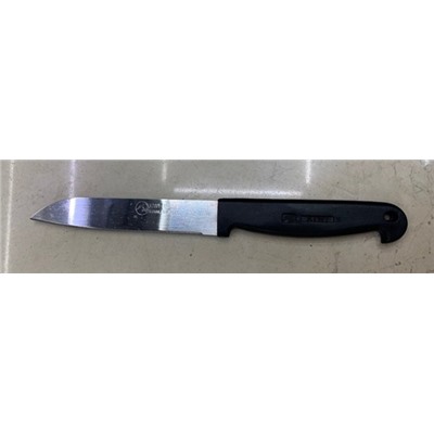 Нож кухонный 10,5см "Эконом" черная ручка