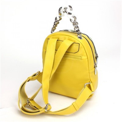 Сумка женская искусственная кожа VF-553003 (рюкзак), 2отд, 3внут+2внеш/карм, желтый 235665