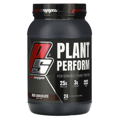 ProSupps, Plant Perform, Performance Plant Protein, Rich Chocolate, 2 lbs (907 g)