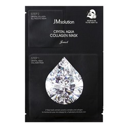 JMsolution Двухступенчатая маска с драгоценным комплексом / Crystal Aqua, 27 мл