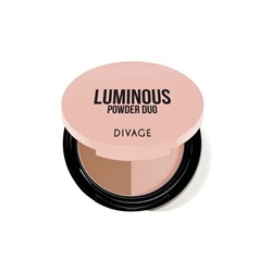 Пудра компактная двухцветная Divage Luminous Powder Duo № 01