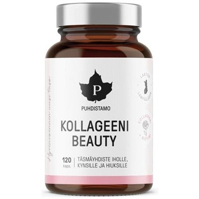 Витамины для кожи ногтей и волос Puhdistamo Kollageeni Beauty 120 кап