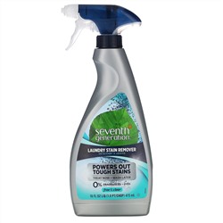 Seventh Generation, Laundry Stain Remover Spray, Free & Clear, 16 fl oz (473 ml)