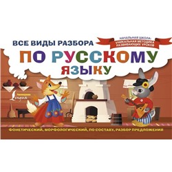 Все виды разбора по русскому языку: фонетический, морфологический, по составу, разбор предложения