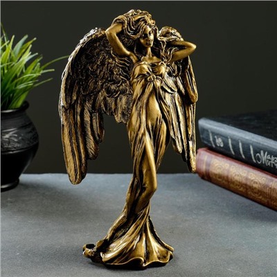 Фигура "Ангел" золото 7х13х22,5см