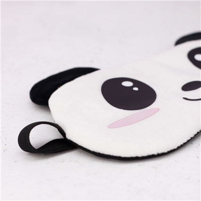 Маска для сна "Cute panda", white