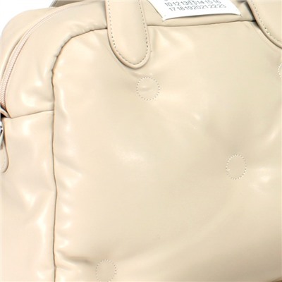 Сумка женская искусственная кожа VNY-833, (подушка) 1отд+плеч/рем, молочный 234482