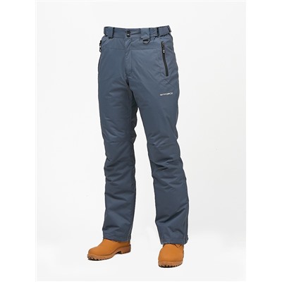 Мужские зимние горнолыжные брюки темно-серого цвета 18005TC