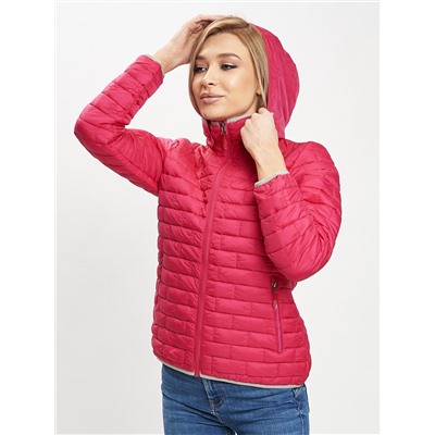 Стеганная куртка розового цвета 33315R