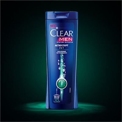 Clear Men 2в1 АктивСпорт 400мл