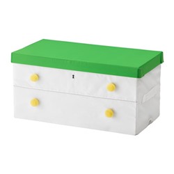 Коробка с крышкой, зеленый, белый ФЛЮТТБАР