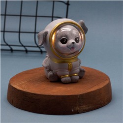 Ночник "Dog space suit", gray