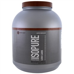 Isopure, Низкоуглеводный протеиновый порошок, датский шоколад, 2,04 кг (4,5 фунта)