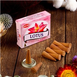 Благовония "HEM Lotus" (Лотос), 10 конусов