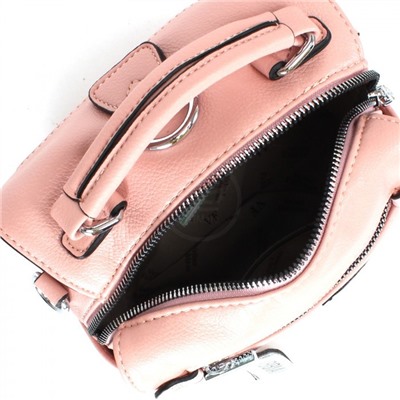 Сумка женская искусственная кожа VF-592054-6 (рюкзак-мини change), 1отд, 2внут+4внеш/карм, розовый 235801