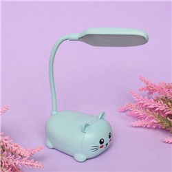 Настольная лампа "Marmalade-Котик" LED цвет голубой