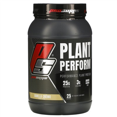 ProSupps, Plant Perform, Performance Plant Protein, Vanilla Creme, 2 lbs (907 g)