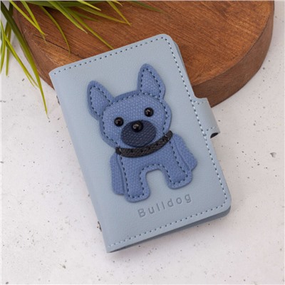 Визитница "Bulldog", blue