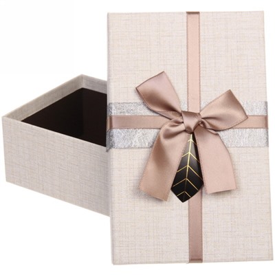 Коробка подарочная "Для любимых", цвет белый, 19*12*6.5 см