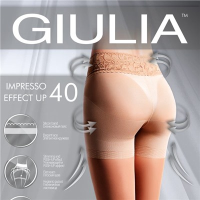 Колготки Giulia IMPRESSO EFFECT UP 40