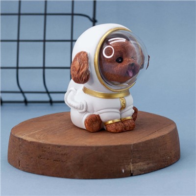 Ночник "Dog space suit", brown