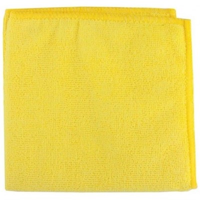 Салфетка из микрофибры (без упаковки), цвет желтый, 250г/м2, 50х80 см