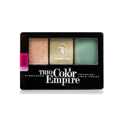 Тени для век TF Trio Color Empire, тон 308 оливковое золото