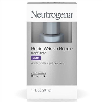 Neutrogena, Rapid Wrinkle Repair Moisturizer, Night, 1 fl oz (29 ml)