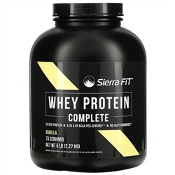 Sierra Fit, Whey Protein Complete, Vanilla, 5 lbs (2.27 kg)