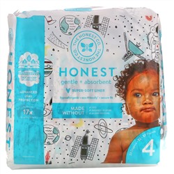 The Honest Company, Honest Diapers, Size 4,  22 - 37 Pounds, Space Travel, 23 Diapers