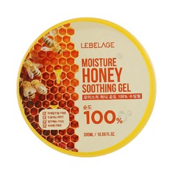 Увлажняющий гель с медом Lebelage Moisture Honey 100% Soothing Gel
