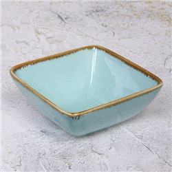 Салатник керамический "Tiffany Blue" 13,7*13,7*5,8см