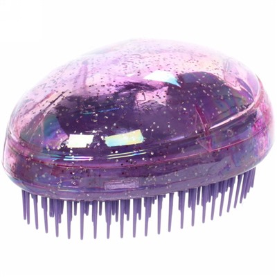 Расческа массажная компактная "Beauty Room", цвет фиолетовый в коробке, 8*6,5см