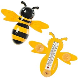 Термометр оконный Пчелка, на присосках, 24х20 см