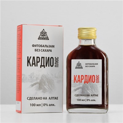 Фитобальзам «Кардио», без сахара, 100 мл.