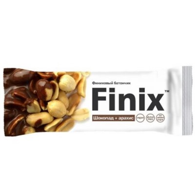 Батончик Finix арахис+шоколад, 30г*2 шт